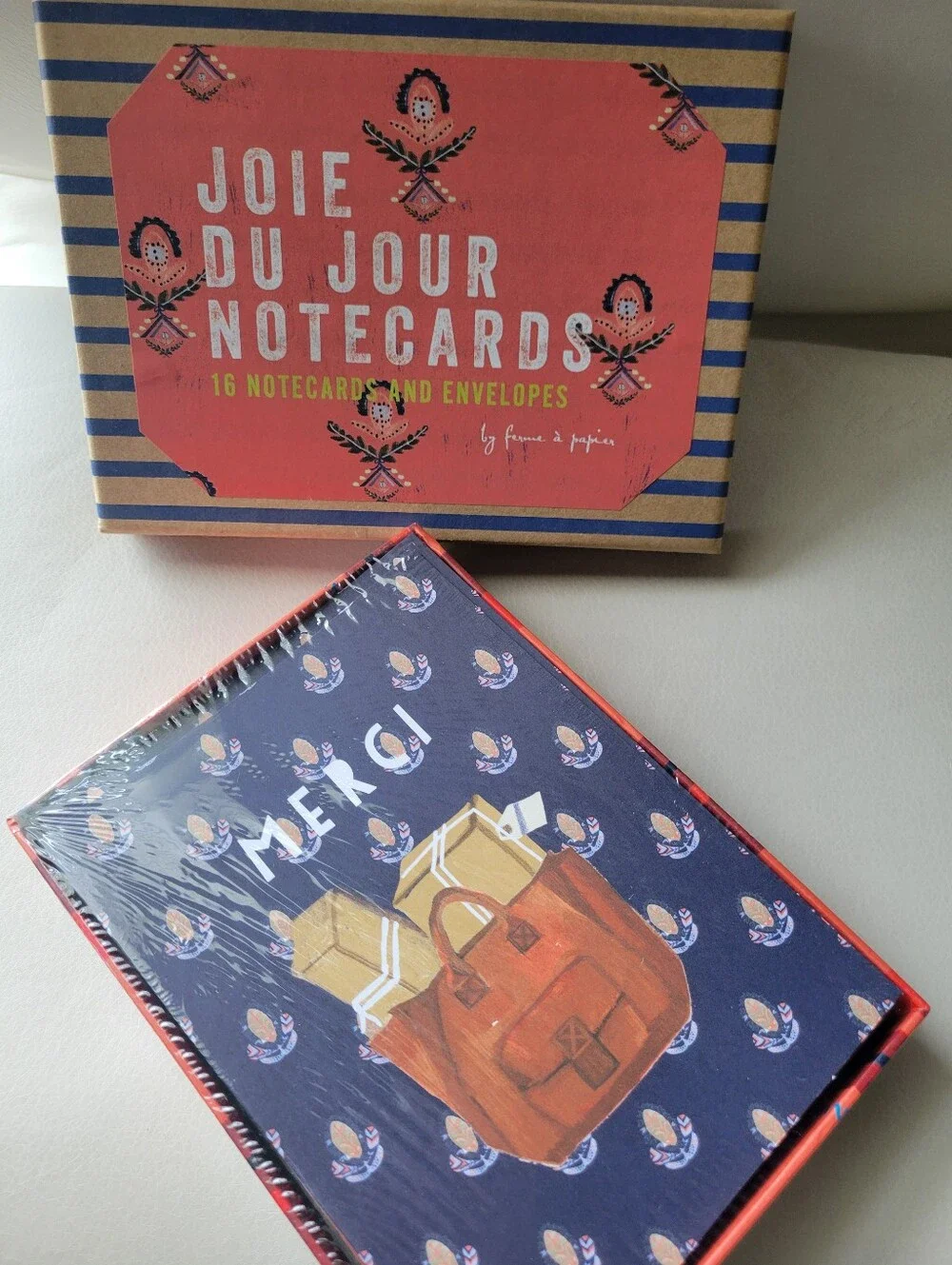 Joie du Jour Notecards 16ct NWT/NIB Cat Seto Art ~ All Occasion Greeting Cards
